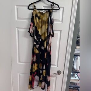Multicolor Tie-Dye Maxi Dress